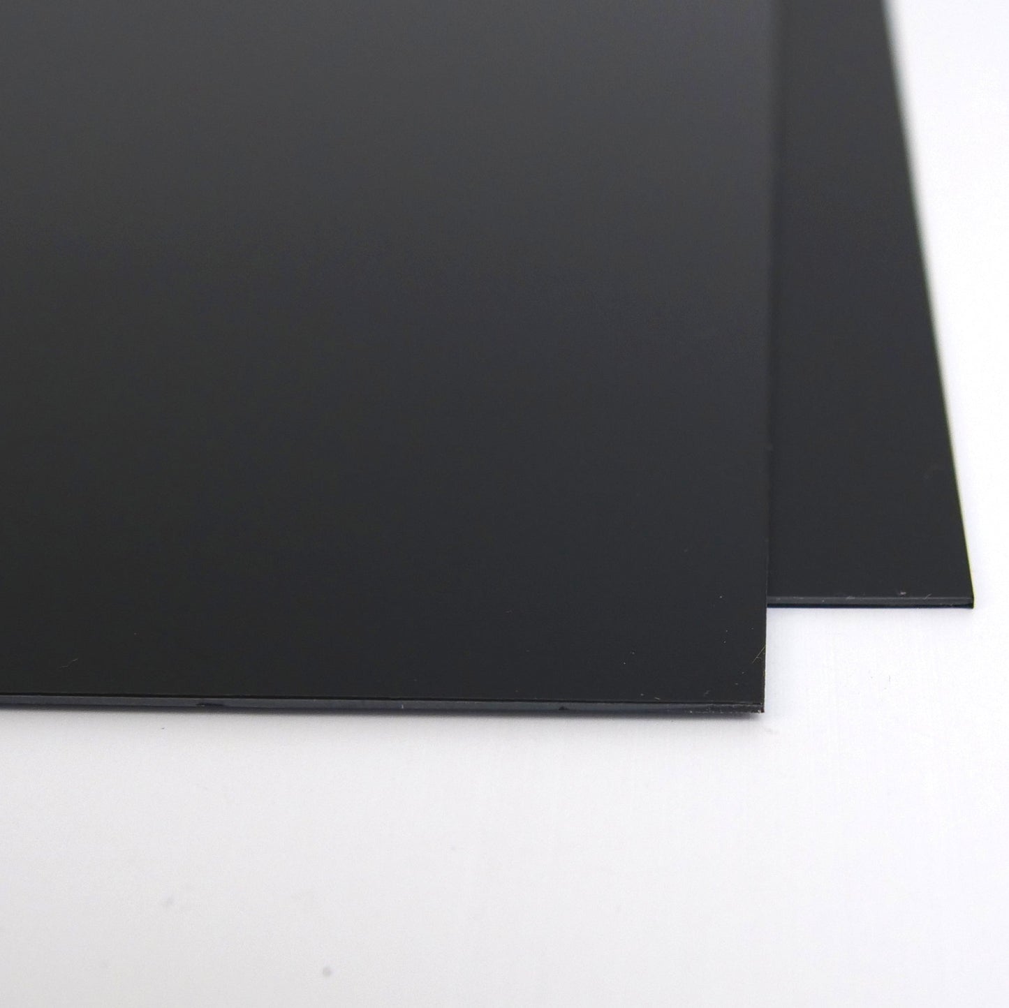 Black PolyStyrene sheets (2) .03" .762mm