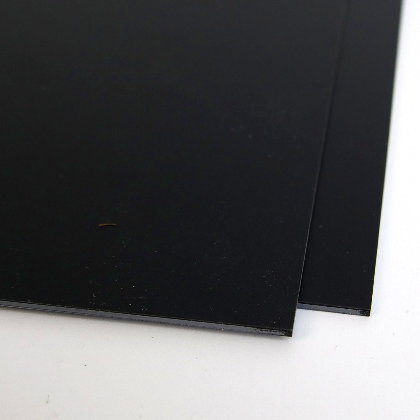 Black PolyStyrene sheets (2) .06" 1.52mm