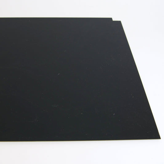 Black PolyStyrene sheets (2) .06" 1.52mm